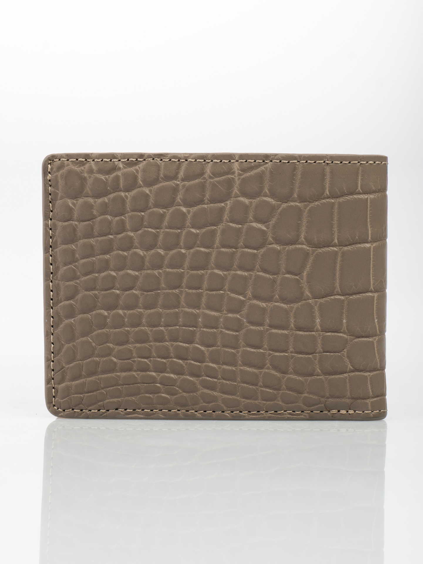 Taupe Bifold Wallet - alternate view