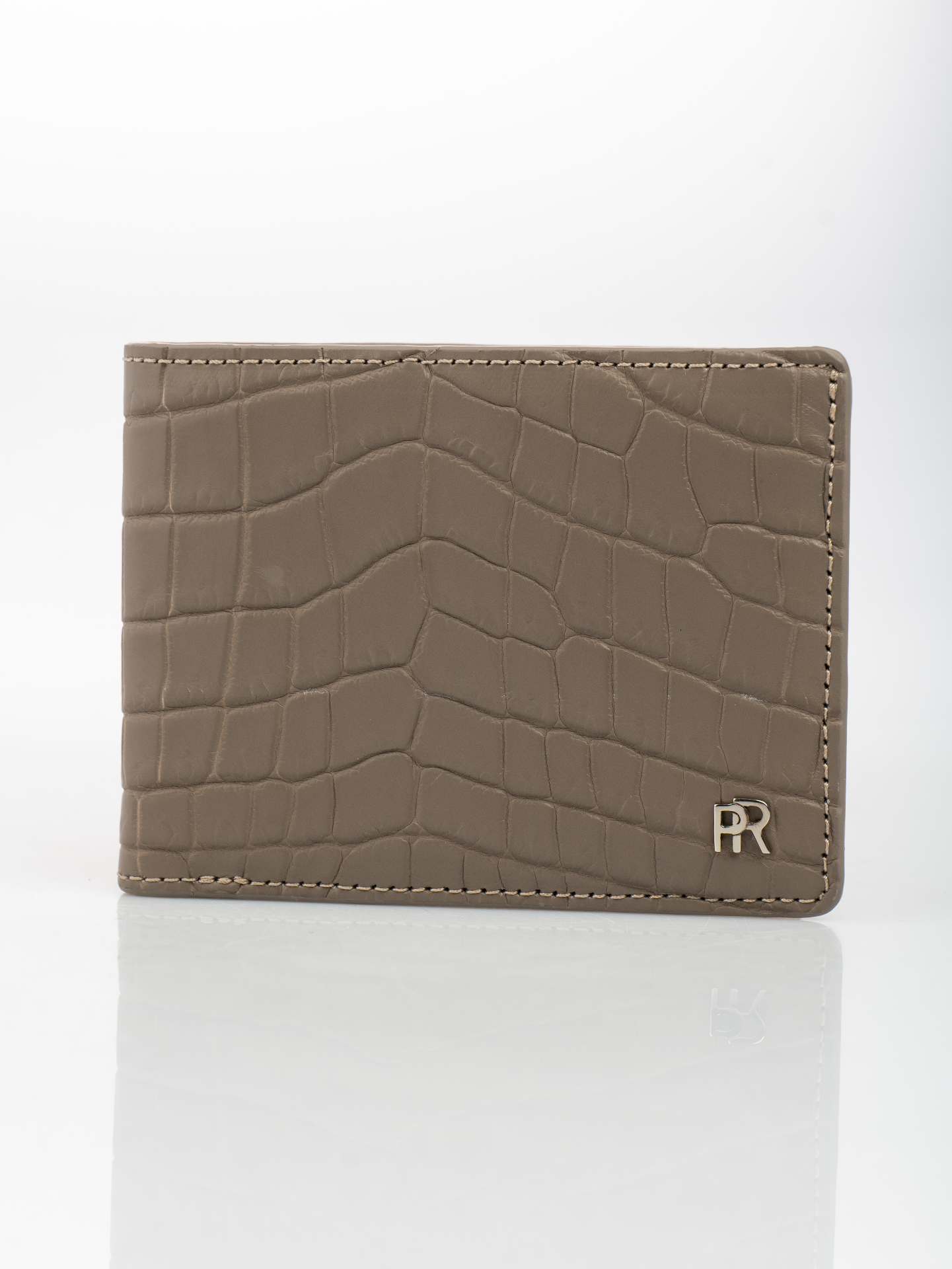Taupe Bifold Wallet