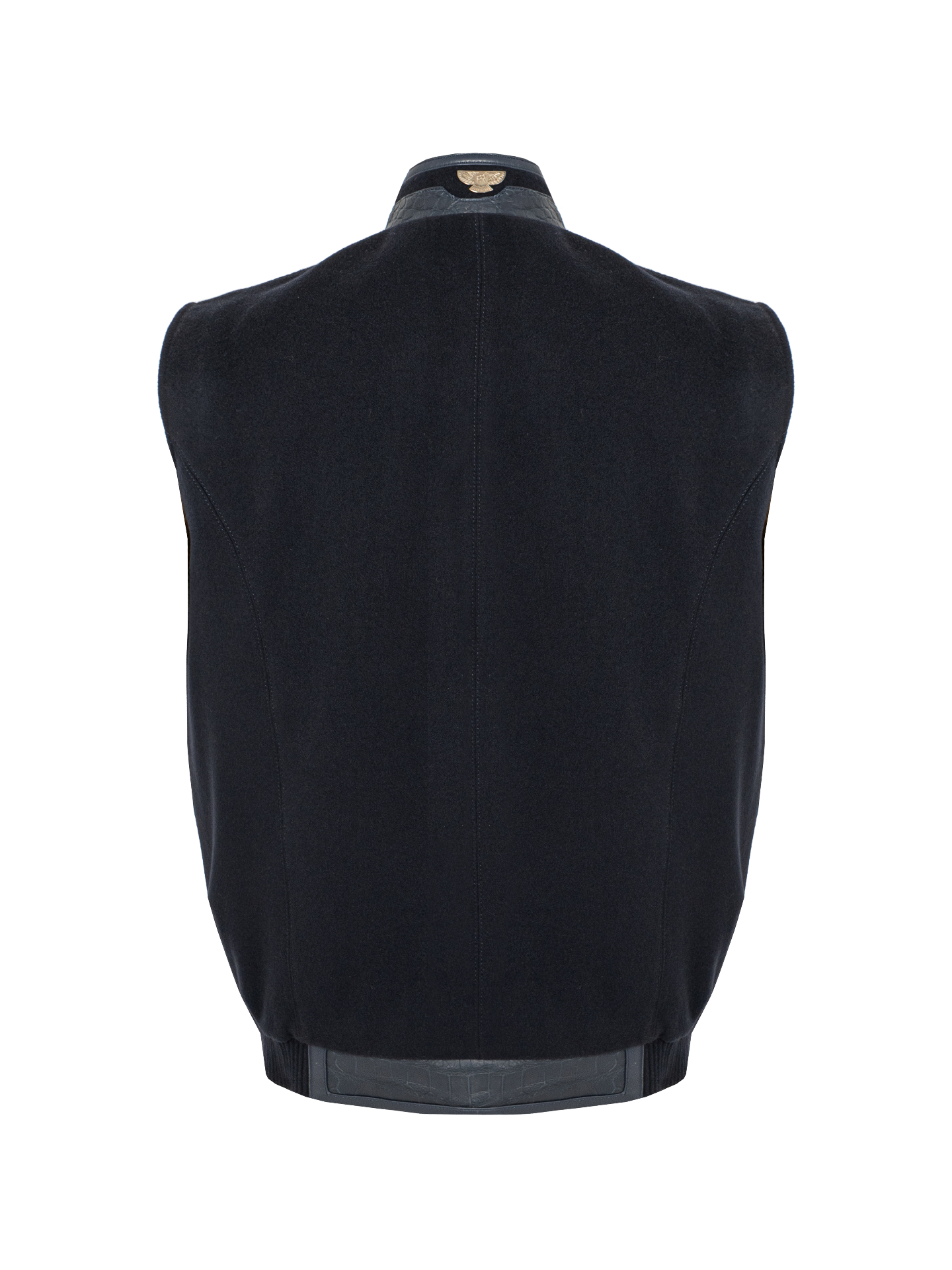 Noir Crocodile Vest view 2