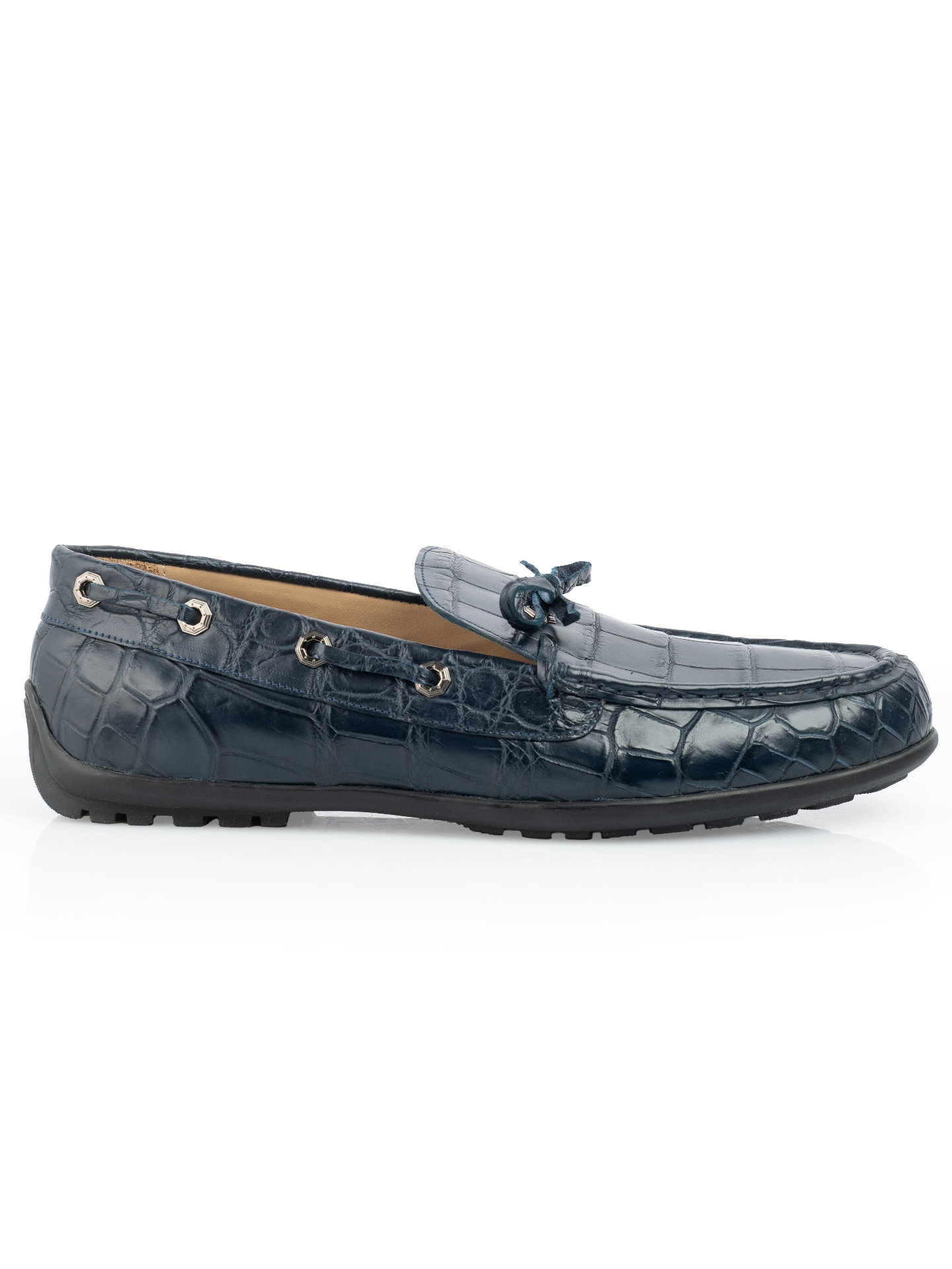 Navy Driver Moccasin