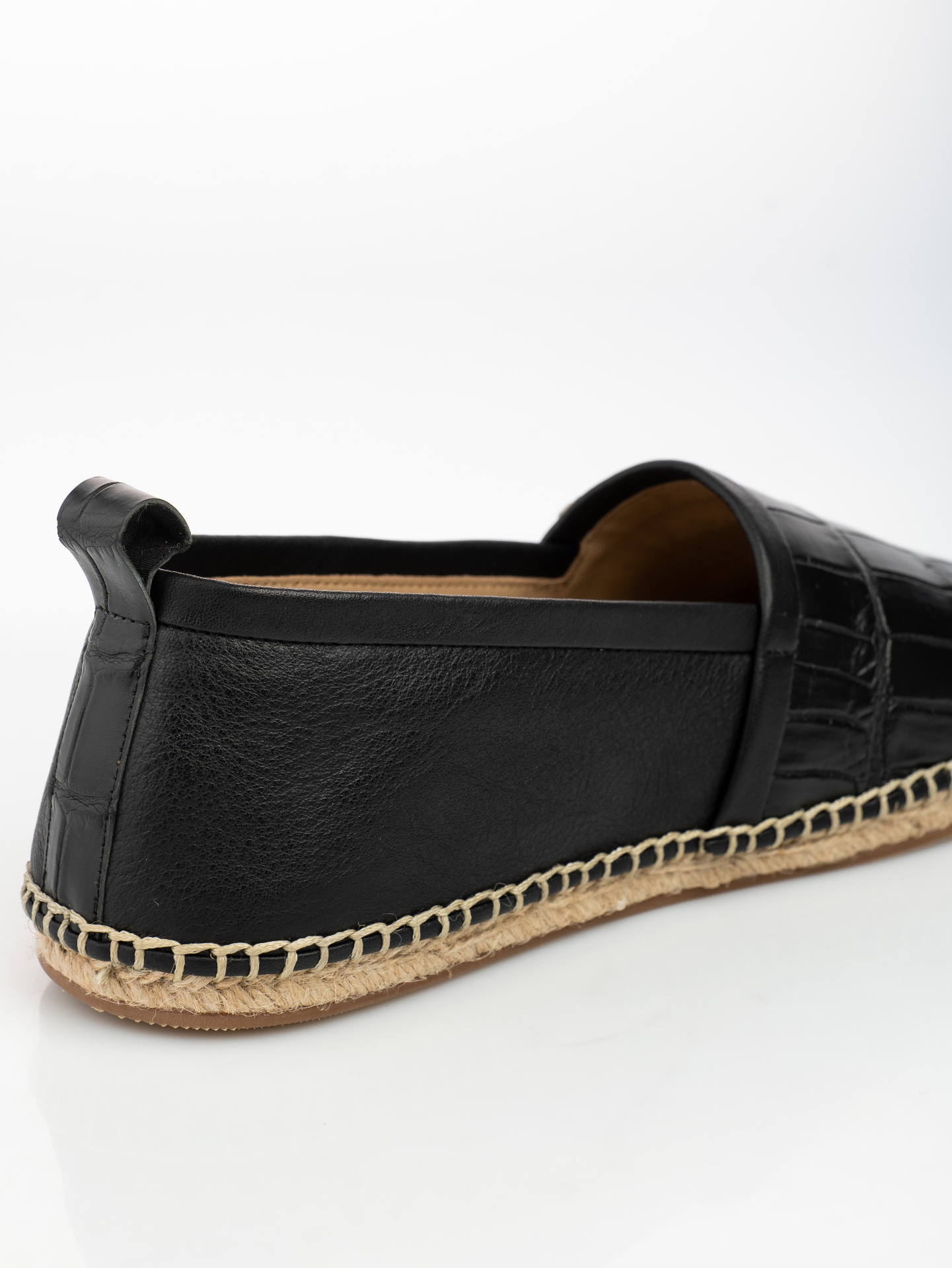 Noir Espadrille - alternate view