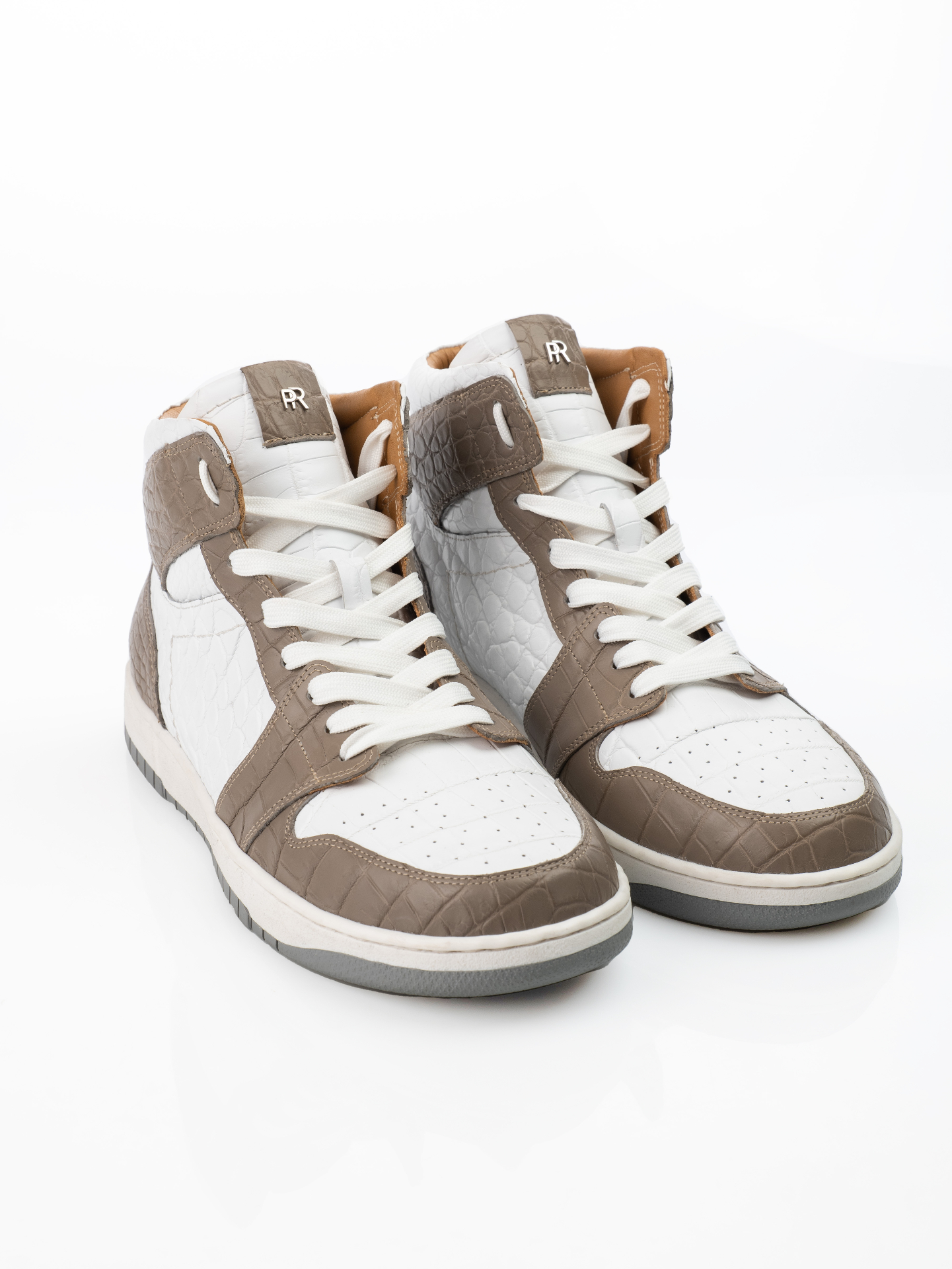 Taupe High-Top view 3
