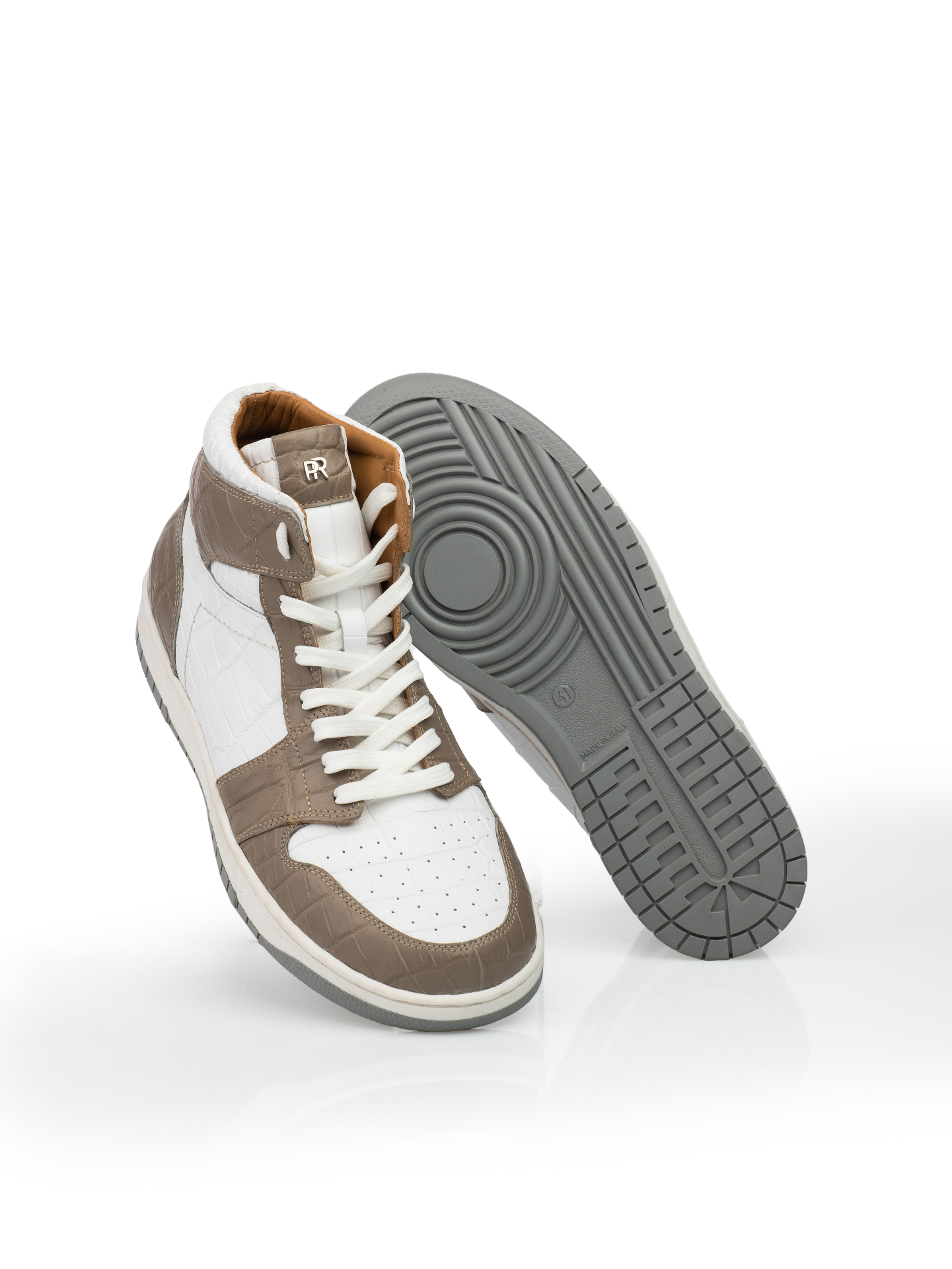 Taupe High-Top view 4