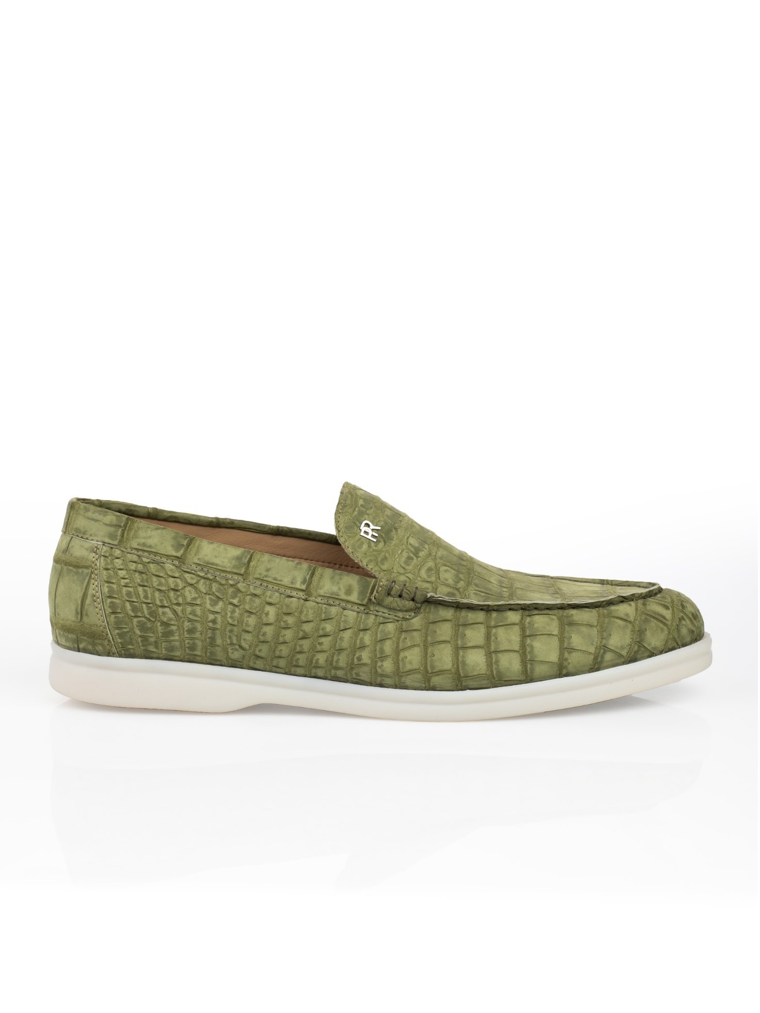 Olive Nubuck Deck-Step I