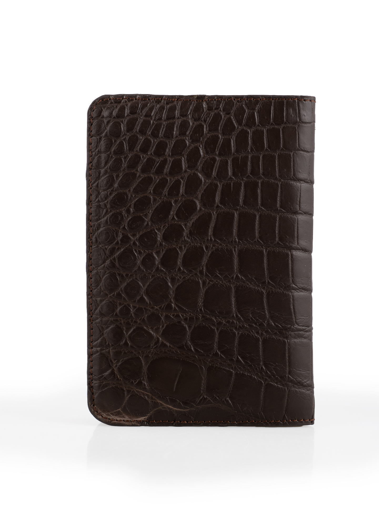 Espresso Passport Holder - alternate view