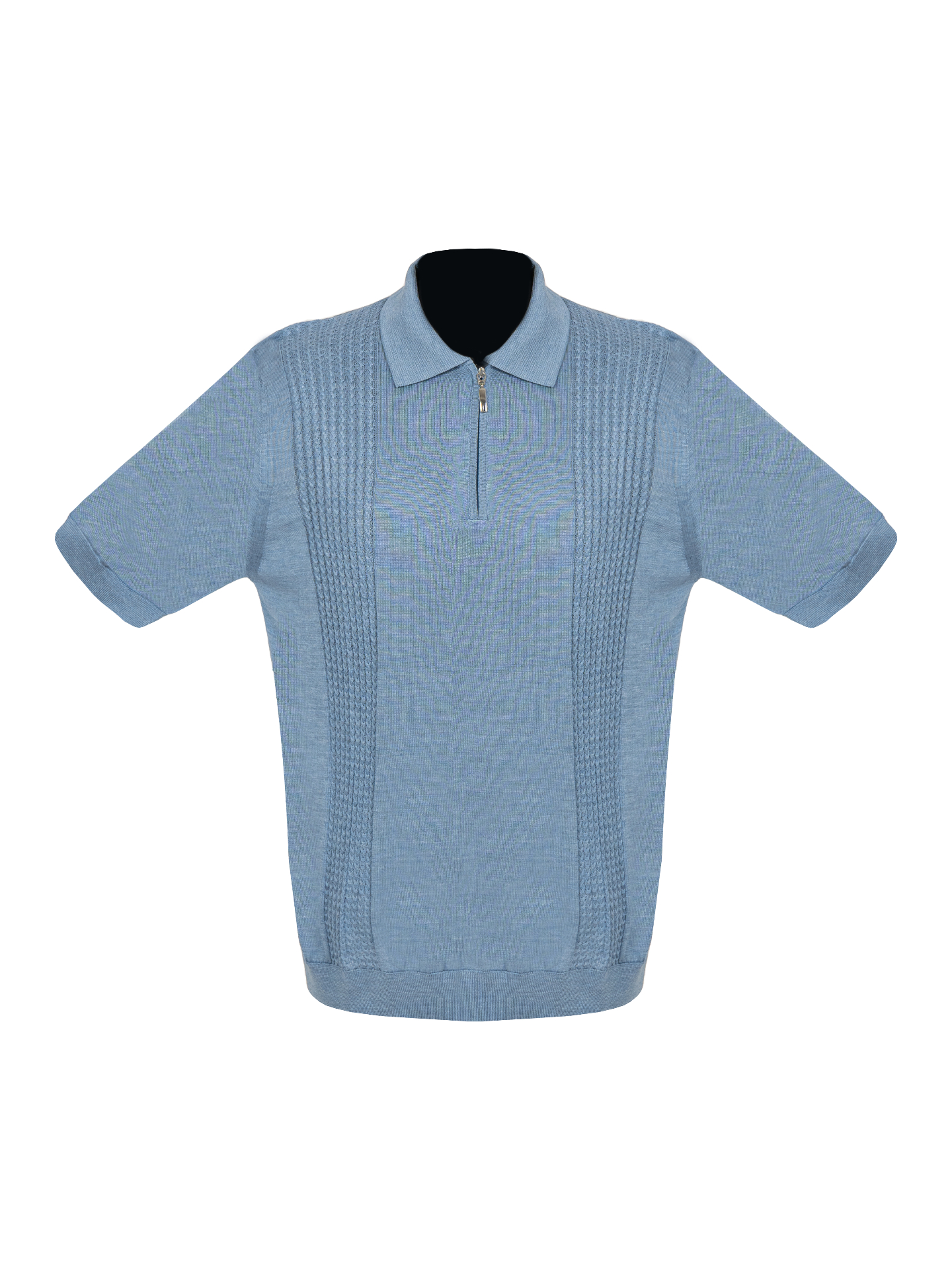 Heritage Piqué Polo - Riviera Blue